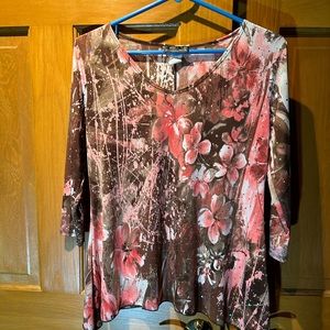 Sparkley Brittany Black black top, size PS